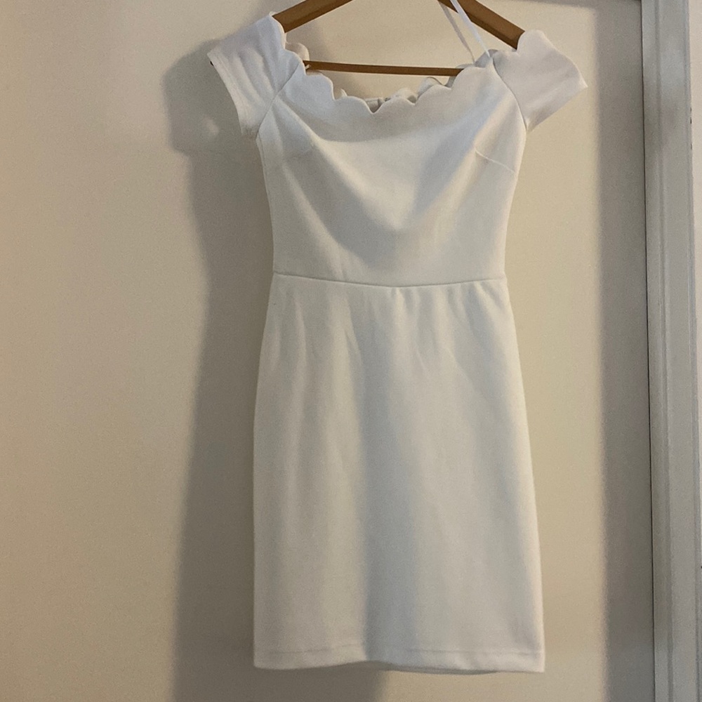 White dress